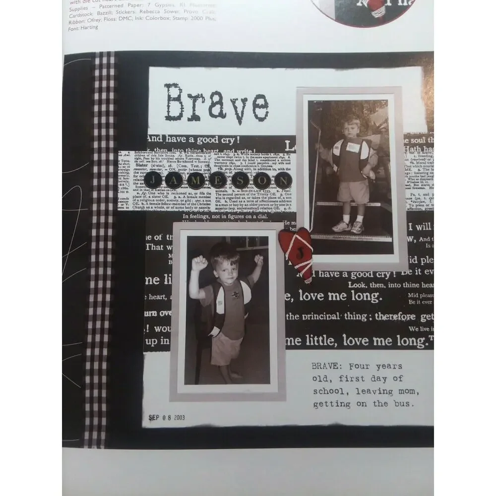 It's All about School - Scrapbooking Layout‎ Ideas